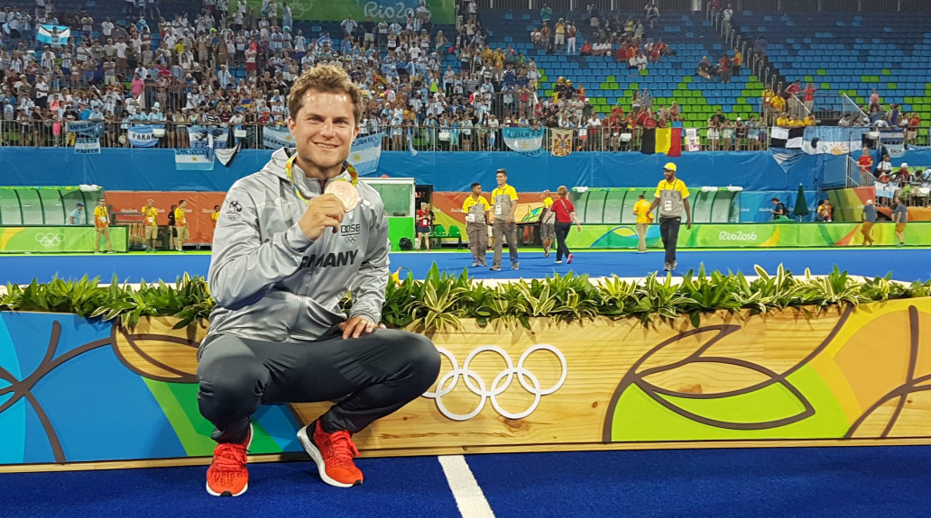 Bei Olympia in Rio 2016 mit einer Bronzemedaille erfolgreich, hat Oskar Deecke seine Sporterfahrungen anschließend ins Management umgemünzt.