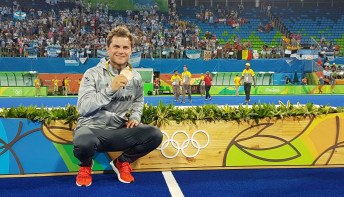 Bei Olympia in Rio 2016 mit einer Bronzemedaille erfolgreich, hat Oskar Deecke seine Sporterfahrungen anschließend ins Management umgemünzt.