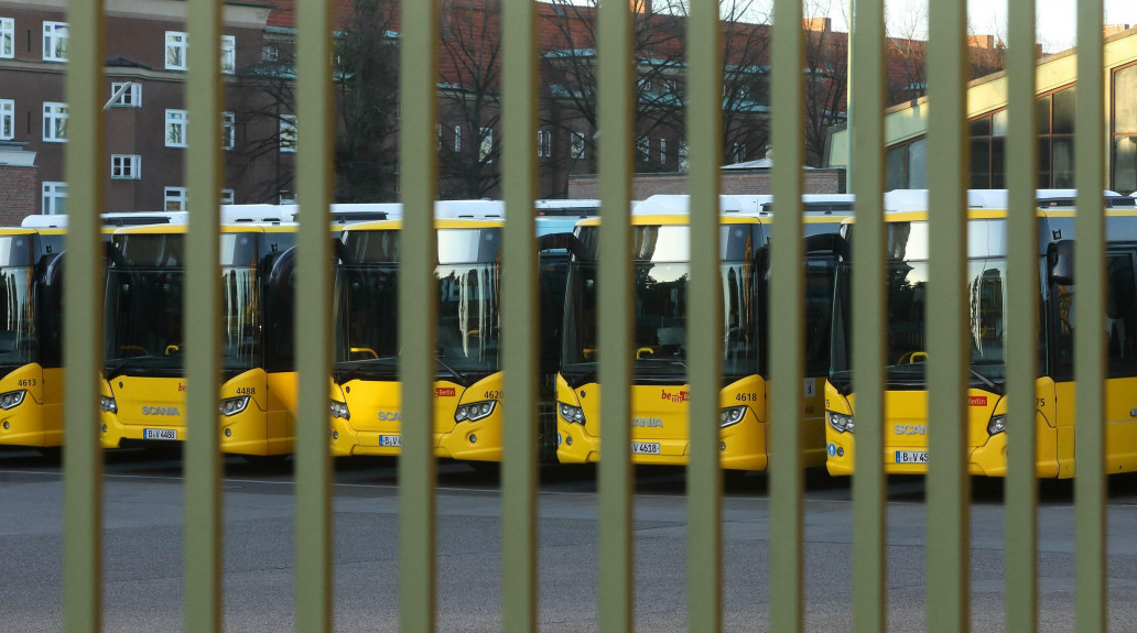 Streik im öffentlichen Nahverkehr: Hier bei den Berliner Verkehrsbetrieben.